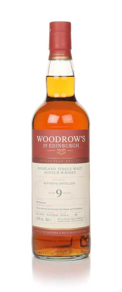 Ben Nevis 9 Year Old 2012 (Cask 1727A-H) Woodrow's of Edinburgh Scotch Whisky | 700ML