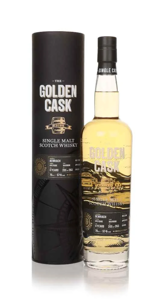 Benriach 11 Year Old 2011 (Cask CM305) The Golden Cask (House of MacDuff) Scotch Whisky | 700ML - Whiskey