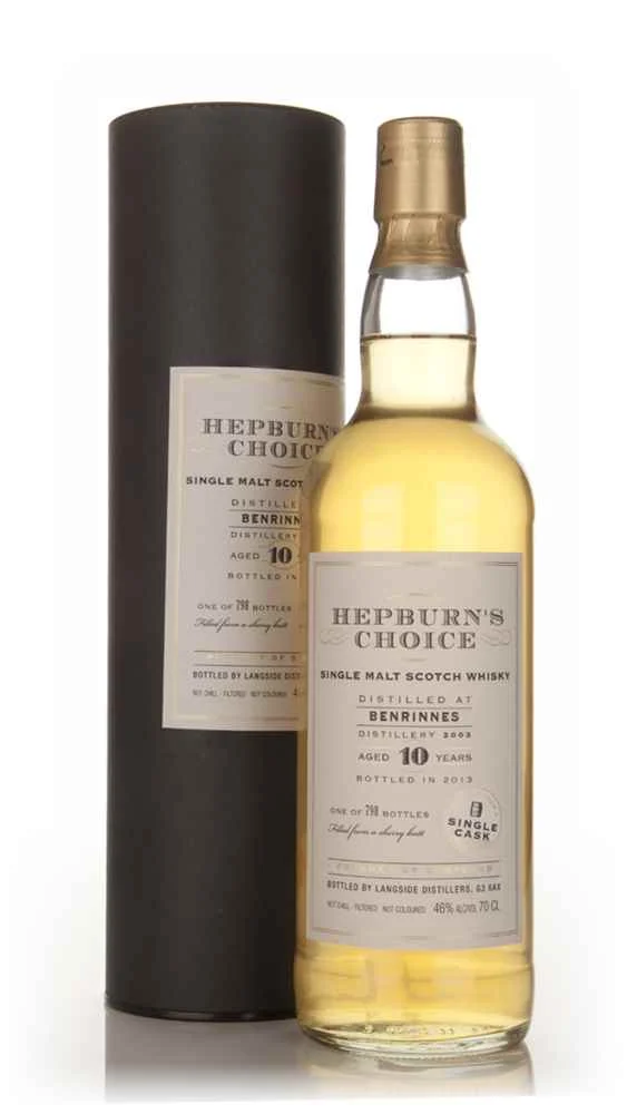 Benrinnes 10 Year Old 2003 - Hepburn's Choice (Langside) Scotch Whisky | 700ML