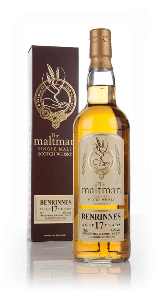 Benrinnes 17 Year Old - The Maltman Scotch Whisky | 700ML