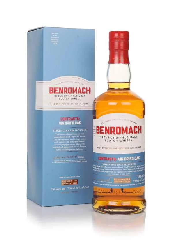 Benromach 10 años 2012 Whisky escocés secado al aire de roble virgen | 700ML - Whiskey