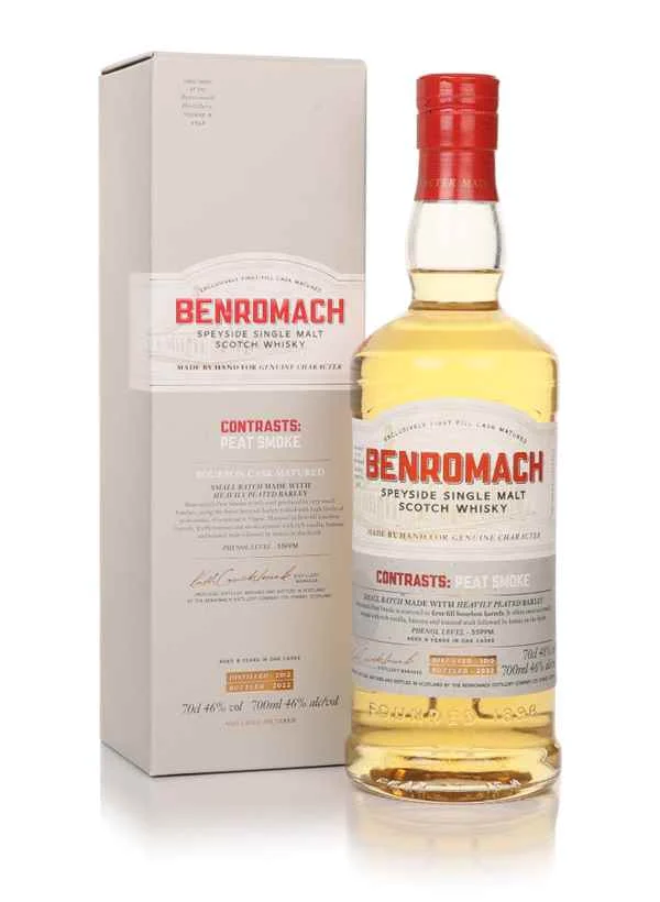 Benromach Peat Smoke Bourbon Cask Madurado Whisky escocés 2012 | 700ML
