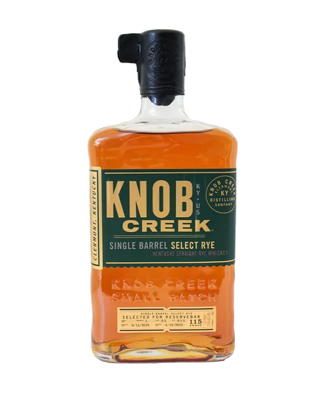 Knob Creek Single Barrel Select Rye S1B14 Whiskey