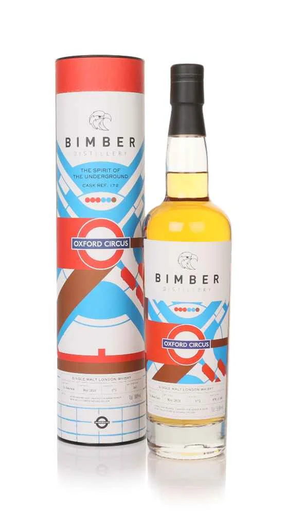 Bimber Spirit of the Underground (Cask 172) - Oxford Circus London Whisky | 700ML