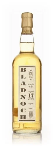 Bladnoch 17 años - Etiqueta de destilería (46%) Whisky escocés | 700ML