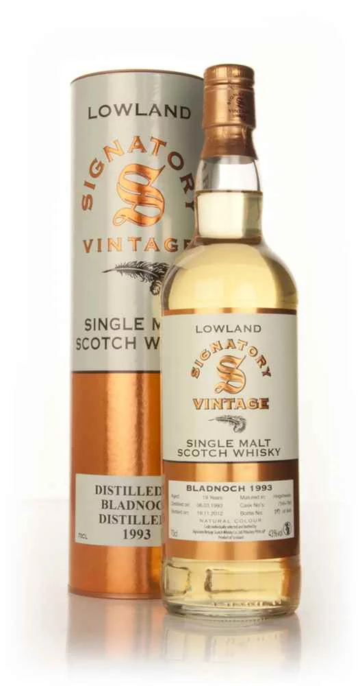 Bladnoch 19 Year Old 1993 (casks 759+766) - (Signatory) Scotch Whisky | 700ML