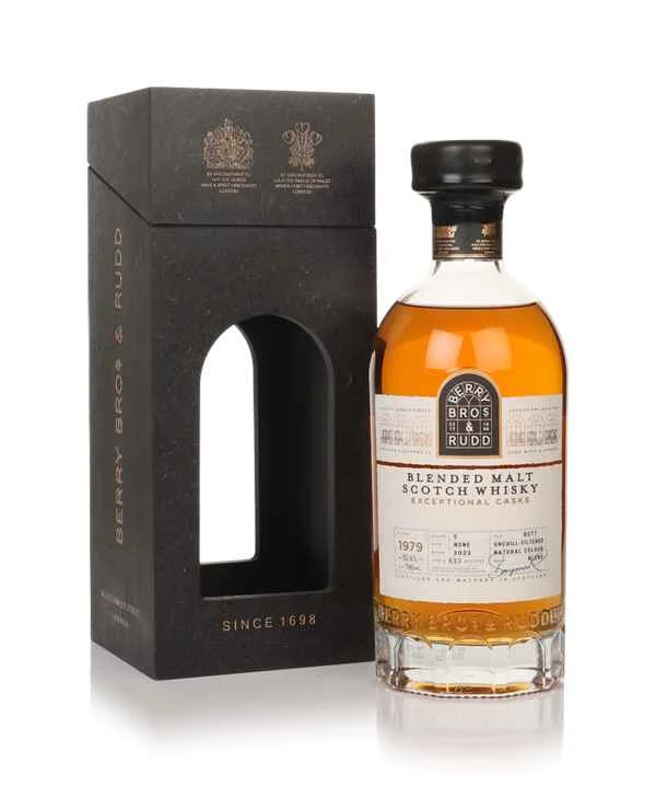 Blended Malt Berry Bros & Rudd Exceptional Single Cask #5 1979 44 Year Old Whisky | 700ML - Whiskey