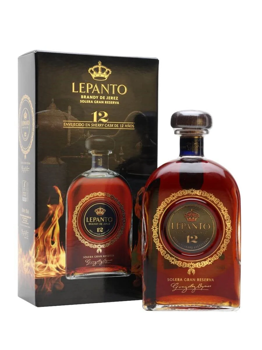 Lepanto 12 Year Old de Jerez Solera Gran Reserva Brandy | 700ML