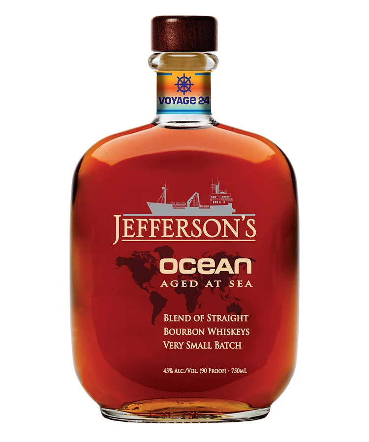 Jefferson's Ocean Aged at Sea Voyage 24 Very Small Batch Blend of Straight Bourbon Whiskey