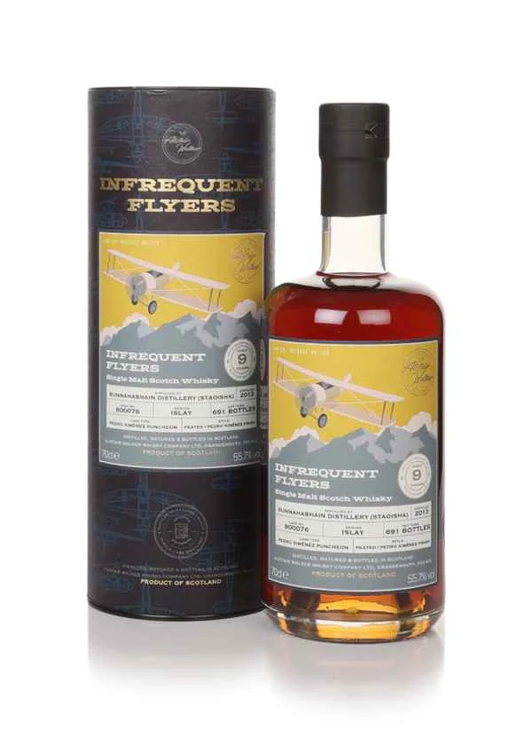 Bunnahabhain (Staoisha) 9 Year Old 2013 (Cask 800076) - Infrequent Flyers (Alistair Walker) Scotch Whisky | 700ML
