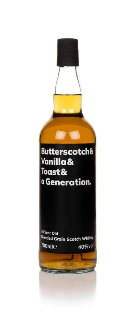 Butterscotch & Vanilla & Toast & A Generation 45 Year Old Scotch Whisky | 700ML - Whiskey