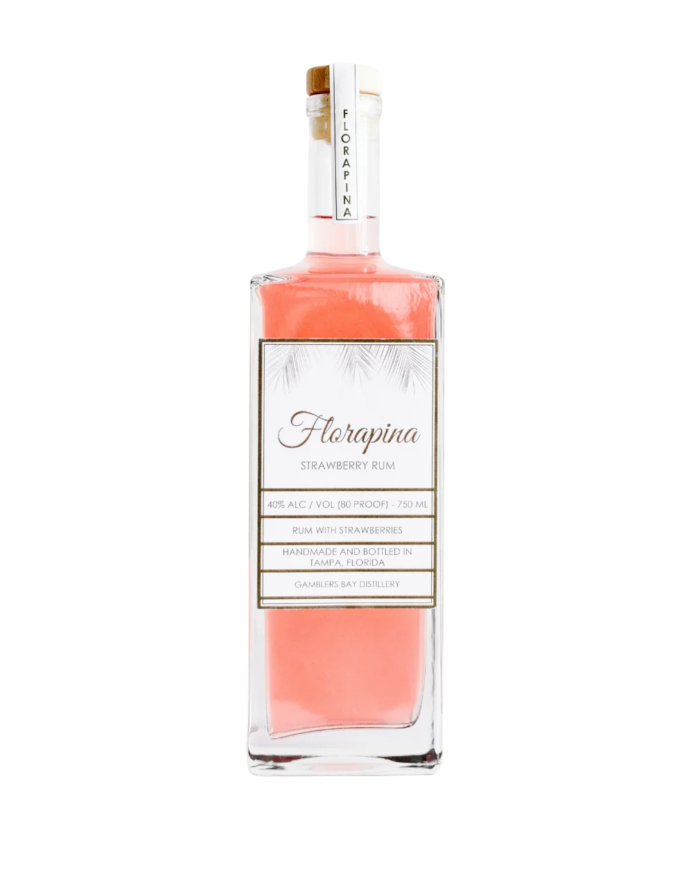 Gamblers Bay Distillery Florapina Strawberry Rum