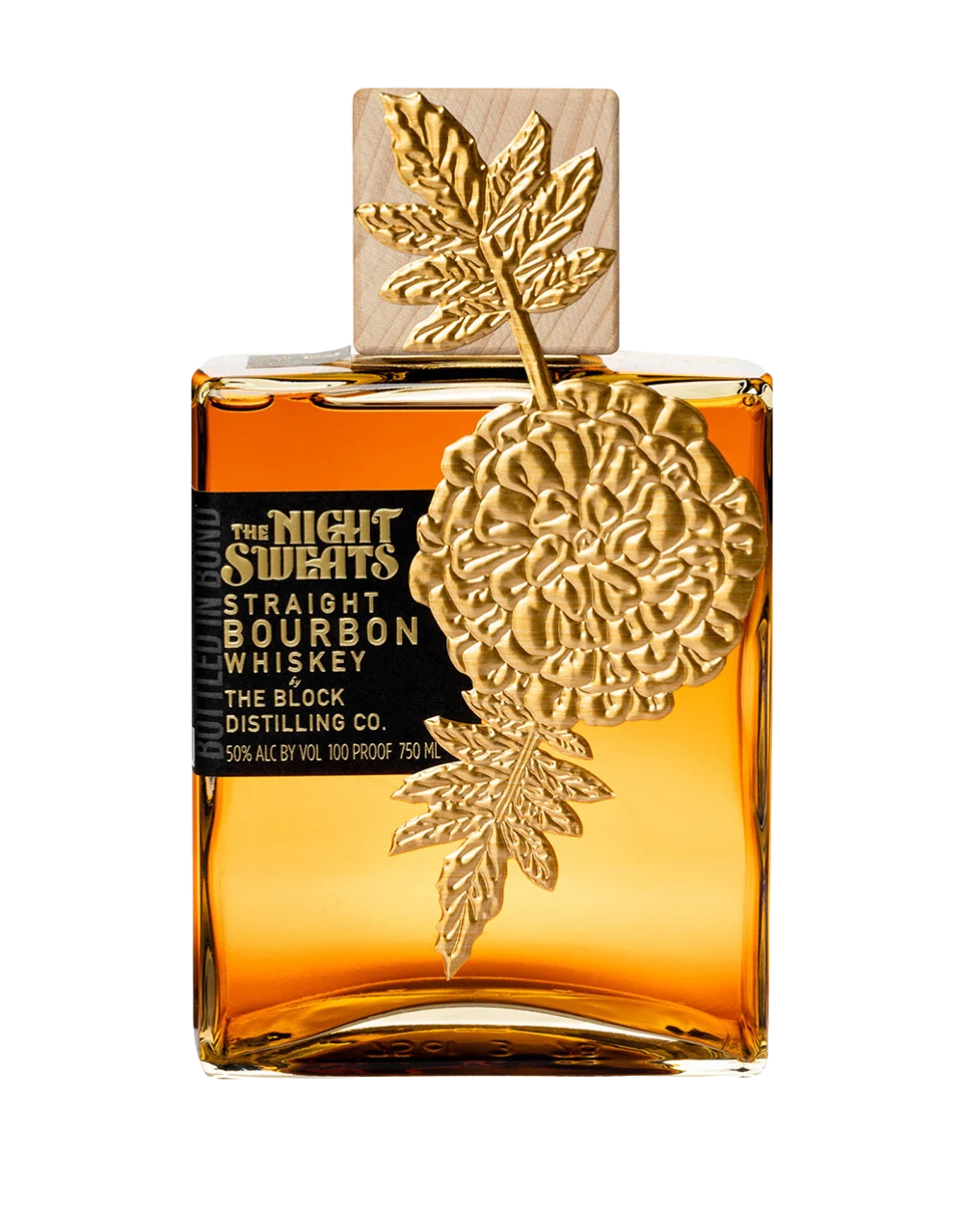 The Block Distilling Co The Nights Sweats Bourbon puro - Embotellado en whisky Bond