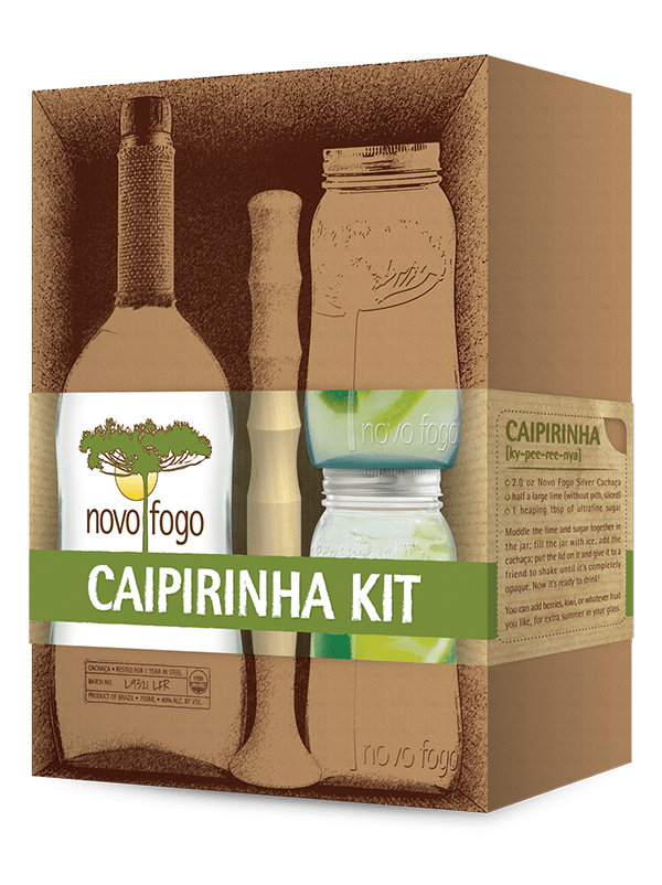 Novo Fogo Caipirinha Kit Silver Batch Cachaca
