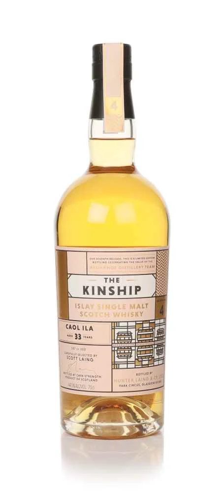 Caol Ila 33 Year Old The Kinship (Hunter Laing) Scotch Whisky | 700ML - Whiskey