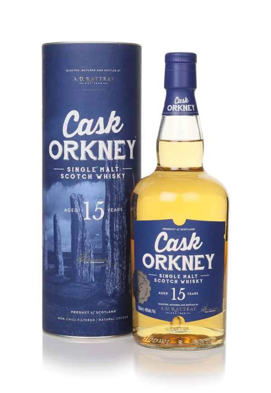 AD Rattray Cask Orkney Whisky escocés de 15 años | 700ML - Whiskey