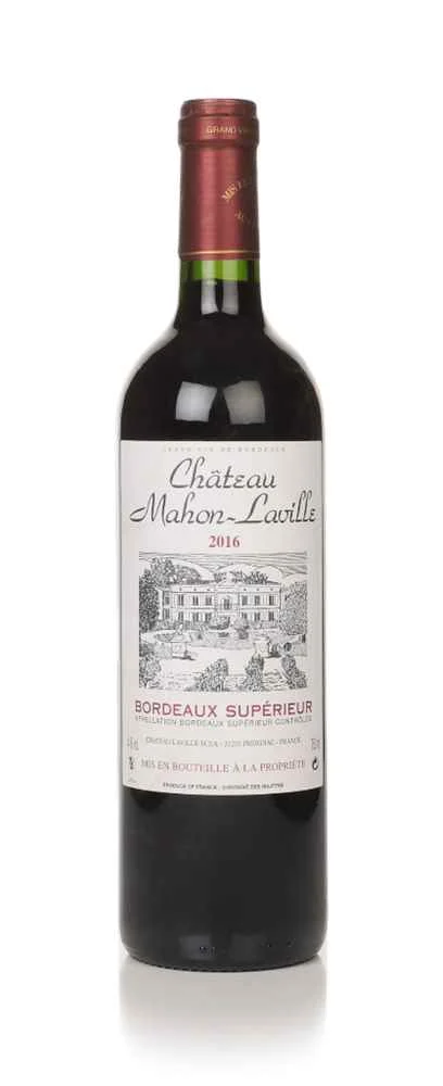 Chateau Mahon-Laville Bordeaux Superior 2016 Wine