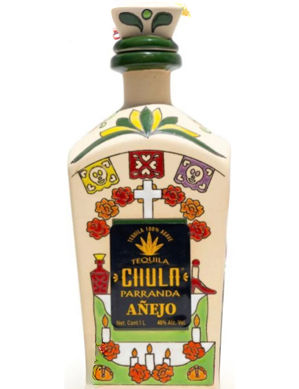 Chula Parranda Anejo Dia de los Muertos Edition Tequila | 1L