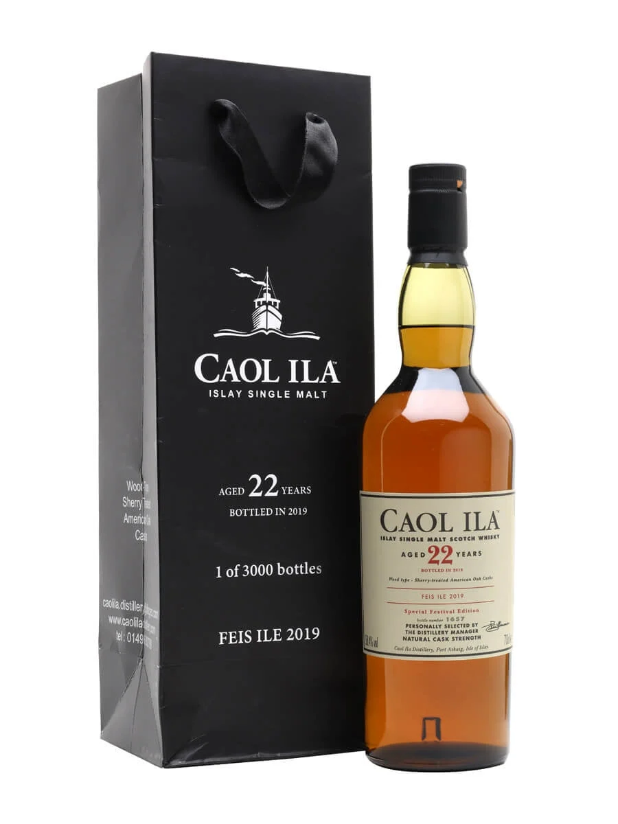 Caol Ila 22 Year Old - Feis lle 2019 Islay Single Malt Scotch Whisky | 700ML