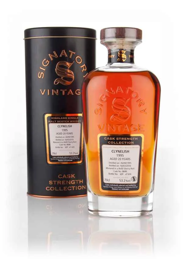 Clynelish 20 Year Old 1995 (cask 8686) - Cask Strength Collection (Signatory) Scotch Whisky | 700ML