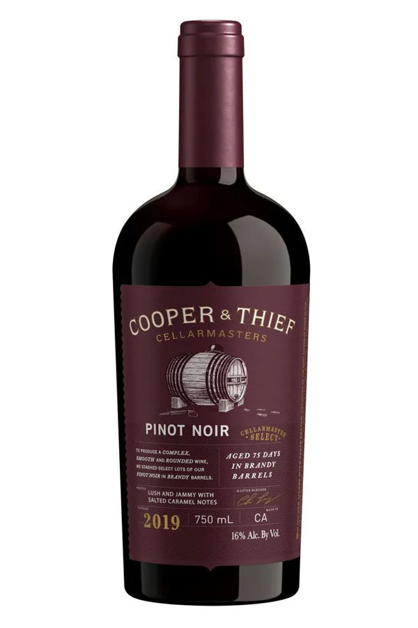 Cooper and Thief Brandy Barrel Aged Pinot Noir Wine