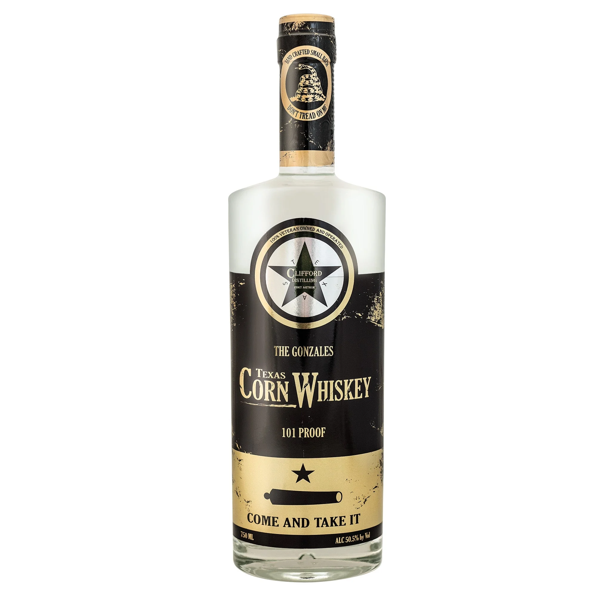 Clifford Distilling | The Gonzales: Texas Corn Whiskey