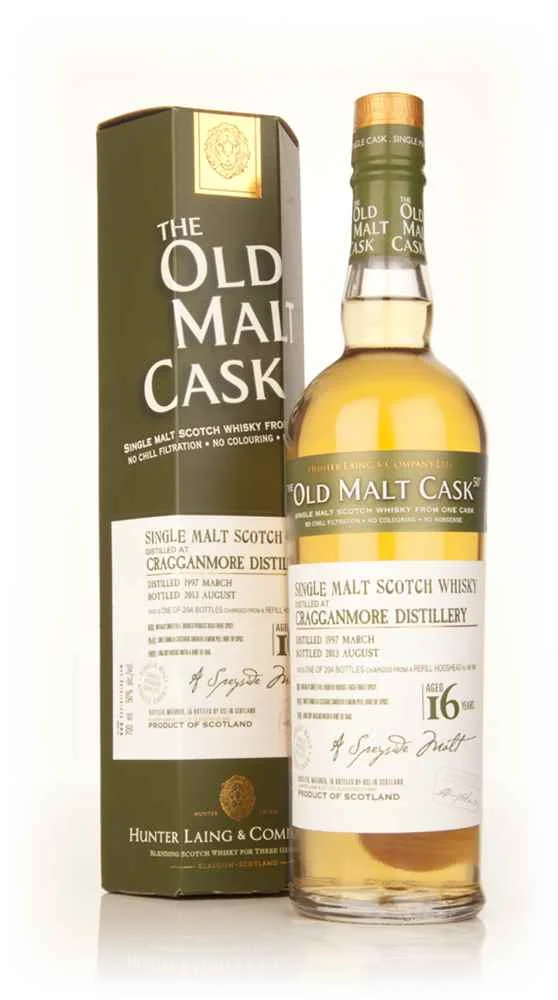 Cragganmore 16 Year Old 1997 (cask 9931) - Old Malt Cask (Hunter Laing) Scotch Whisky | 700ML