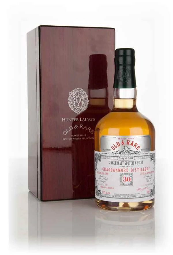 Cragganmore 30 Year Old 1985 (bottled 2015) - Old & Rare Platinum (Hunter Laing) Scotch Whisky | 700ML