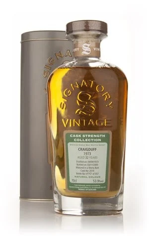 Craigduff 32 Year Old 1973 - Cask Strength Collection (Signatory) (53.9%) Scotch Whisky | 700ML