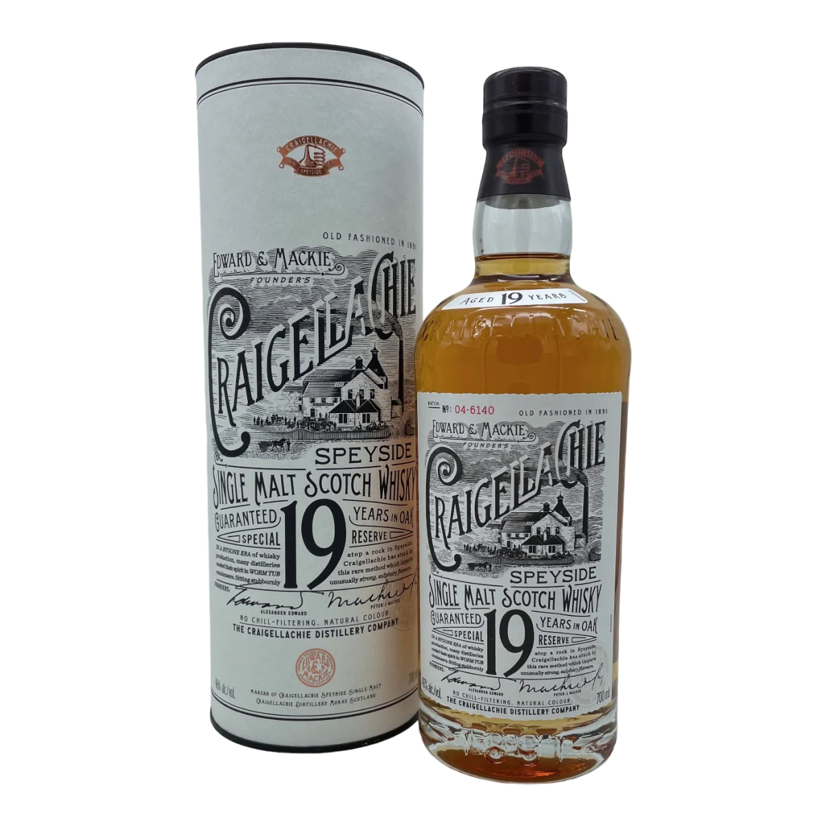 Whisky escocés Craigellachie Special Reserve 19 años, lote n.º 04-6140 | 700ML