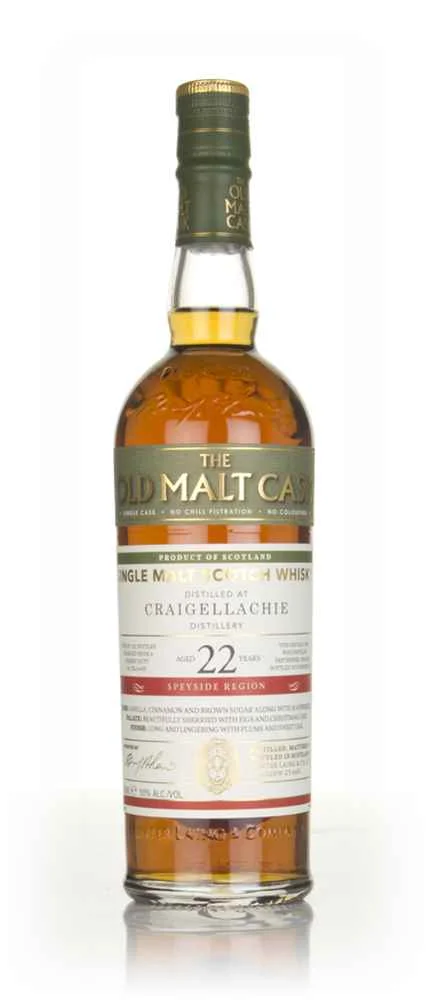 Craigellachie 22 Year Old 1995 (cask 14405) - Old Malt Cask (Hunter Laing) Scotch Whisky | 700ML