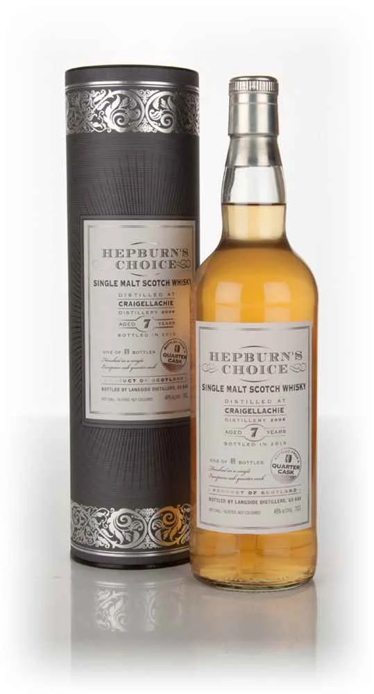 Craigellachie 7 Year Old 2008 (bottled 2015) - Hepburn's Choice (Langside) Scotch Whisky | 700ML
