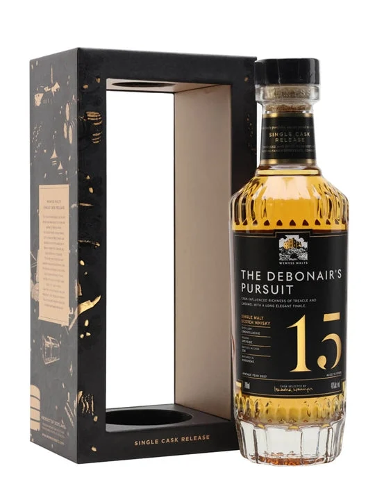 Craigellachie The Debonairs' Pursuit Single Cask 2007 Whisky de 15 años | 700ML - Whiskey