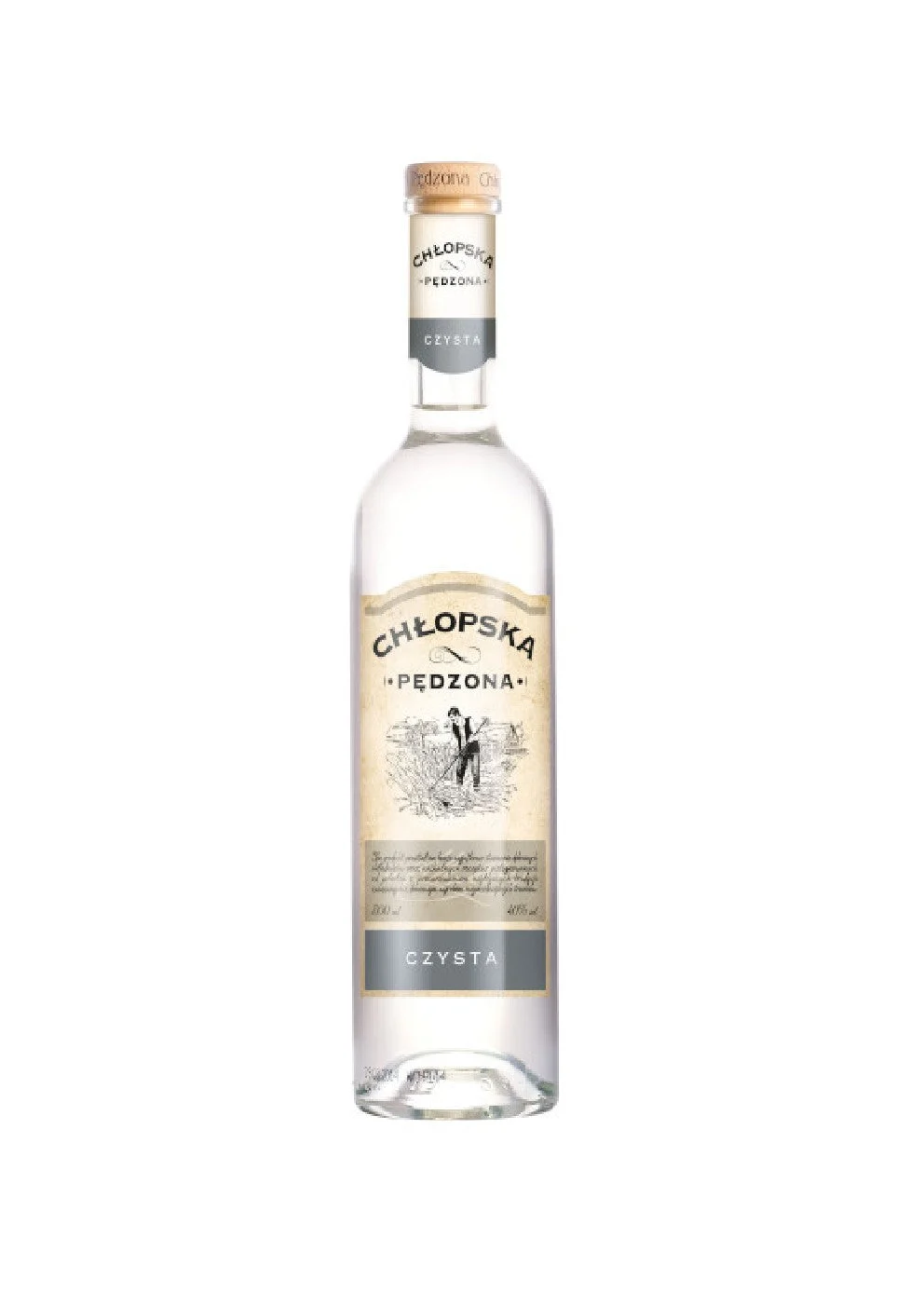 Chlopska Pedzona Czysta Vodka | 500ML