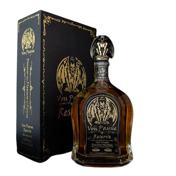Von Payne Reserve Cask Strength Bourbon Whisky - Whiskey