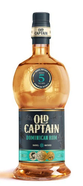 Ron dominicano Old Captain 5 años | 700ML