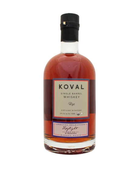 KOVAL Cask Strength Rye S1B36 Single Barrel Whiskey