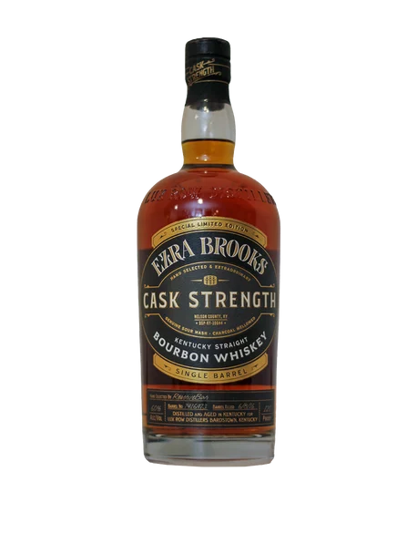 Ezra Brooks Single Barrel Cask Strength Bourbon S1B22 Whiskey