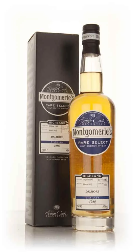 Dalmore 26 Year Old 1986 (cask 3101) - Rare Select (Montgomerie's) Scotch Whisky | 700ML