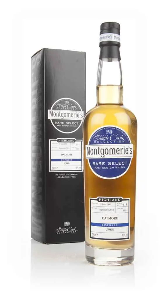 Dalmore 27 Year Old 1986 (cask 3093) - Rare Select (Montgomerie's) Scotch Whisky | 700ML