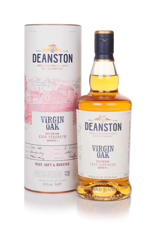 Deanston Virgin Oak Cask Strength Highland Single Malt Scotch Whisky | 700ML - Whiskey