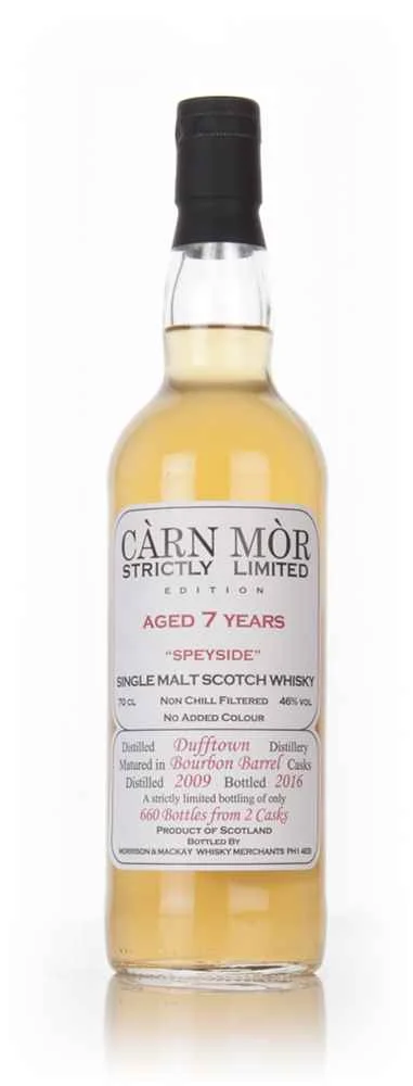 Dufftown 7 Year Old 2009 - Strictly Limited (Càrn Mòr) Scotch Whisky | 700ML