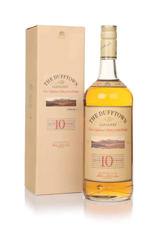 Dufftown Glenlivet 10 Year Old Centenary Scotch Whisky | 1L - Whiskey