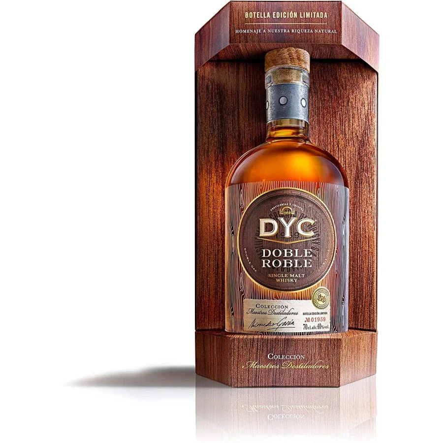 DYC Doble Roble Coleccion Maestros Single Malt Whisky | 700ML - Whiskey