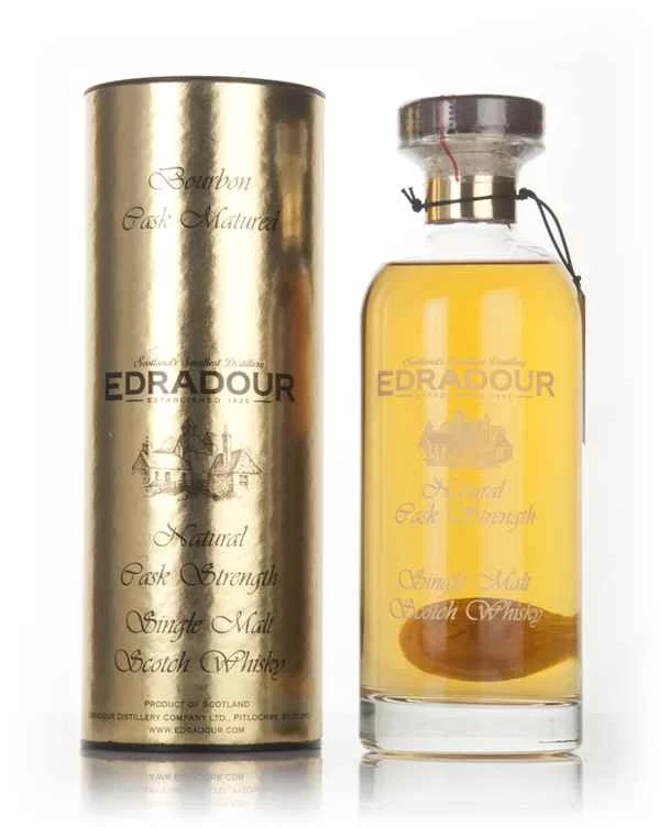 Edradour 10 Year Old 2006 (1st Release) Bourbon Cask Matured Natural Cask Strength - Ibisco Decanter Scotch Whisky | 700ML