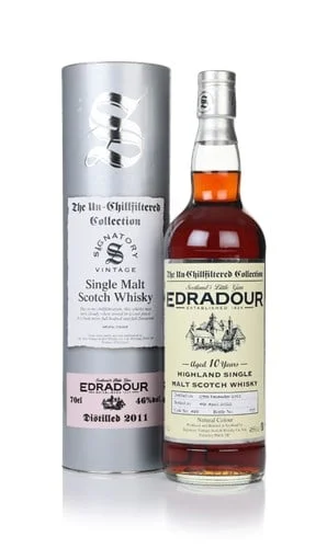 Edradour 10 años 2011 (barrica 488) - Colección sin filtrar (Firmante) Whisky escocés | 700ML