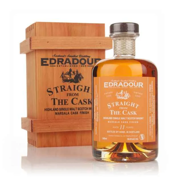 Edradour 11 Year Old 2002 Marsala Cask Finish - Straight From The Cask Scotch Whisky | 500ML