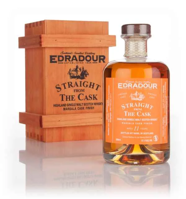 Edradour 11 Year Old 2002 Marsala Cask Finished - Straight from the Cask (57.1%) Scotch Whisky | 500ML
