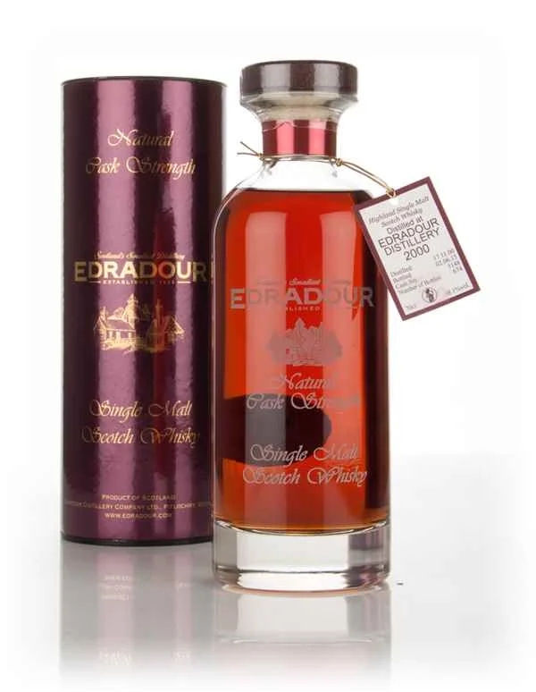 Edradour 14 Year Old 2000 (cask 3148) Natural Cask Strength - Ibisco Decanter Scotch Whisky | 700ML