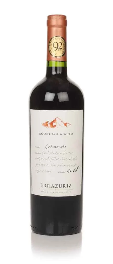 Errazuriz Aconcagua Alto Carmenere 2018 Wine
